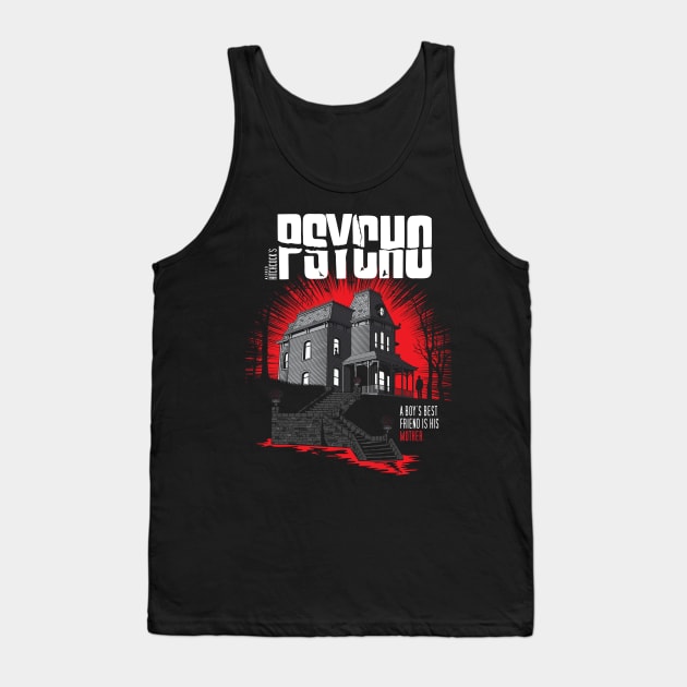 Psycho Tank Top by OutdoorMayhem